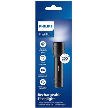 PHILIPS LED lukturis, melns (SFL7003R/10)
