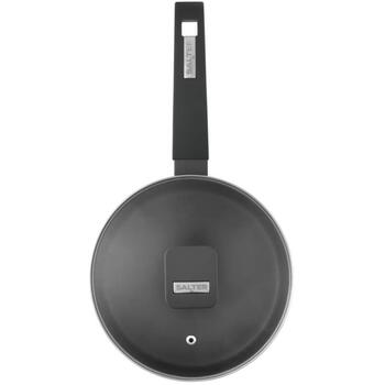 Salter Alto кастрюля BW14720, 20см, алюминий, 10см, с крышкой, серый, совместима со всеми плитами (BW14720)