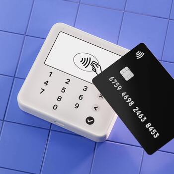 SumUp картридер Solo Lite RDR-SUL-010, Bluetooth, бесконтактный, EMV, NFC, аккумулятор, белый (RDR-SUL-010)