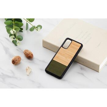 Man&Wood чехол M6543B, Зеленый, совместим с Samsung Galaxy S20, 6.2 дюйма (M6543B)