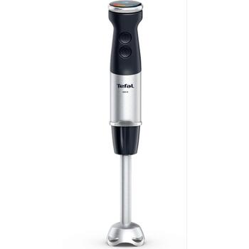 Tefal Погружной блендер HB67G830, 1000 Вт, 20 скоростей, Турбо режим, Черный/Нержавеющая сталь (HB67G830)
