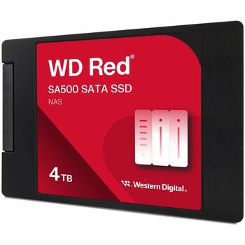 SSD|SANDISK|Red SA500|POWERED BY SANDISK|4000 GB|Serial ATA III|Write speed 520 MB/s|Read speed 560 MB/s|2.5