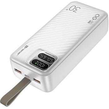 Tracer Power Bank TRABAT47506, 30000 мАч, 65 Вт, 1 x USB-C, 2 x USB-A, PD/QC 3.0, быстрая зарядка (TRABAT47506)