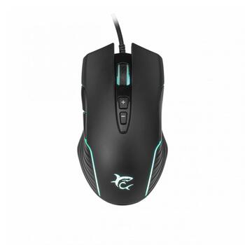 White Shark Игровая мышь AZARAH, 7200 DPI, 7 кнопок, 1.8 м, RGB подсветка, черная (AZARAH)