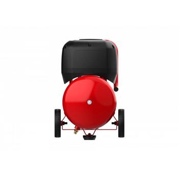 Ecomax virzuļkompresors EMX 0202484, 1300W, 24L, 220-240V, 155L/min, 8bar, bezeļļas, horizontāla tvertne, pārvietojams (0202484&EMX)