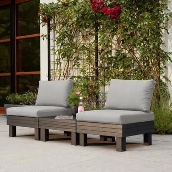 Keter Садовый мебельный комплект Elements Balcony Set 29212920900, 65 x 65 x 29 см, 65 x 74 x 80 см (x2), 30.12кг (29212920900)