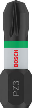 PRO Impact PZ skrūvgriežu uzgaļi, izturīgi un augstas griezes pretestības, PZ3, 25mm, 2 gab., 2608522402, BOSCH (2608522402)