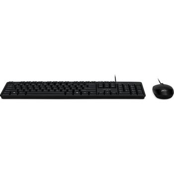 Acer Клавиатура и Мышь Комплект AAK930 GP.ACC11.00K, Проводной, Черный, QWERTY, ПК, Мышь в комплекте (GP.ACC11.00K)