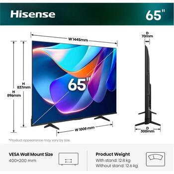 Hisense televizors 65A6S, 65