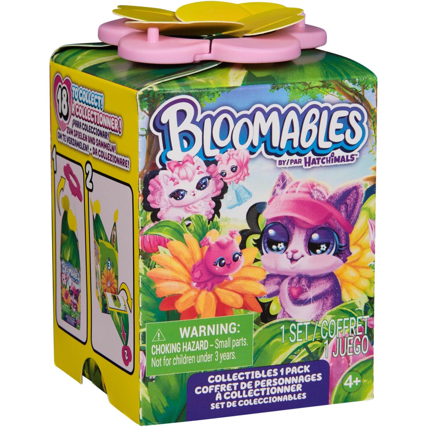 Hatchimals interaktīvā rotaļlieta 6074234, 3-6 gadi, 12 iepakojumi, Bloomables kolekcija, atverams iepakojums (6074234)