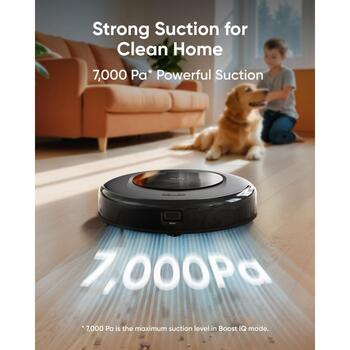 Anker Eufy робот-пылесос Omni C20 T2280G11, 7000 Па, влажная и сухая уборка, док-станция в комплекте, авто возврат (T2280G11)