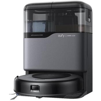 Anker Eufy робот-пылесос Omni C20 T2280G11, 7000 Па, влажная и сухая уборка, док-станция в комплекте, авто возврат (T2280G11)