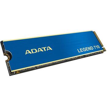 Adata SSD M.2 2280 ALEG-710-1TCS 1TB, Скорость чтения 2400 MB/s, Скорость записи 1800 MB/s, PCIe Gen3 x4, NVMe 1.4, 3D NAND, LDPC (ALEG-710-1TCS)