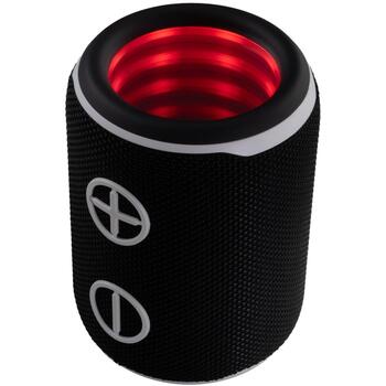 White Shark Bluetooth колонка Ghatam GBT-3007 GHATAM BW, 10 W, 20 Hz-20 kHz, 1500 mAh, RGB LED, FM, AUX, USB, микрофон (GBT-3007 GHATAM BW)