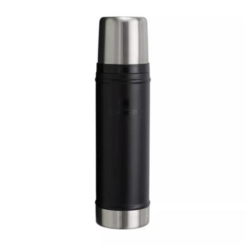 Stanley® Термос The Legendary Classic Bottle 2.0 2811345044, 0,6л, нерж. сталь 18/8, черный, вакуумная изоляция, 18ч горячий (2811345044)