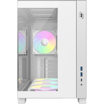 Gamemax Korpuss NEX C33 WH, 1 x 3.5