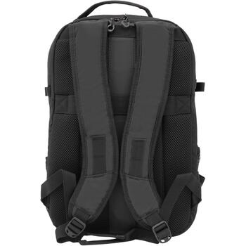 White Shark Рюкзак TROOPER GBP-009, 16 дюймов, 2 отсека, полиэстер, водоотталкивающий, черный с красными акцентами (TROOPER)