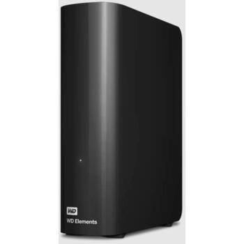 External HDD|WESTERN DIGITAL|Elements Desktop|WDBWLG0200HBK-EESN|20TB|USB 3.0|Drives 1|Black|WDBWLG0200HBK-EESN (WDBWLG0200HBK-EESN)