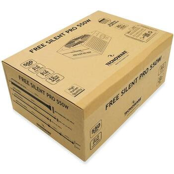 Tecnoware Datora barošanas bloks FAL551FSP12, 550W, 230V, 50/60Hz, ATX 2.31, 1x20+4 pin, 1x12V 4+4 pin, 1x6+2 PCI-E, 4xSata (FAL551FSP12)