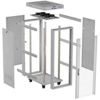 Lanberg Напольный шкаф FF01-6042-12SL, 19
