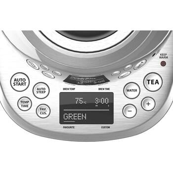 Gastroback Чайник 42440, 2000 W, 1,5 L, LCD, 0,85 m, Нержавеющая сталь, 360° Поворот, Регулируемый термостат (42440)