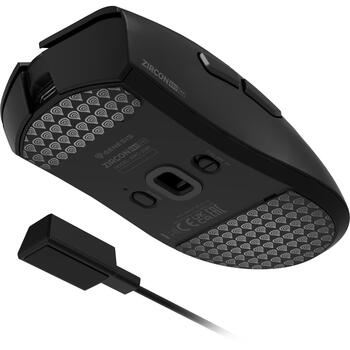 Genesis Zircon 880 Pro 8k NMG-2381, 30000 DPI, 8000 Hz, 2.4 GHz, Bluetooth, USB-C, 6 pogas, 64 g, 500 mAh, optiskā pele (NMG-2381)