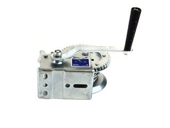 Geko ручная лебедка G01083, 450кг, 5м, 4мм, 1 крюк, одна передача, 4,1:1, рукоятка 200мм, тормоз (G01083)