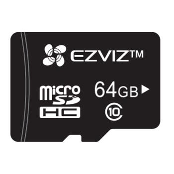 Ezviz CS-CMT-CARDT64G-D карта MicroSD, 64GB, UHS-I класс 10, чтение 90MB/s, запись 50MB/s, для Full HD записи (CS-CMT-CARDT64G-D)