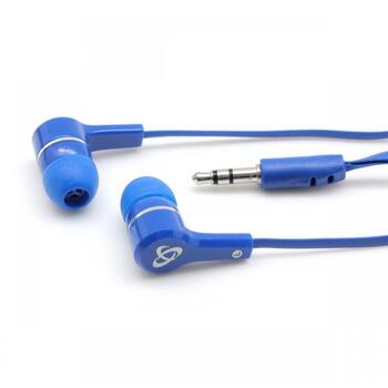 Sbox EP-003BL Blue, проводные наушники, 18-20000 Гц, 32 Ом, 116 дБ, 3.5 мм, 1.2 м, стерео, синий (EP-003BL)