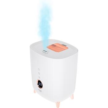 Adler Gaisa mitrinātājs AD 7972, 23 W, 4 L, līdz 35 m², ultraskaņas, 150-300 ml/h, balts (AD 7972 white)