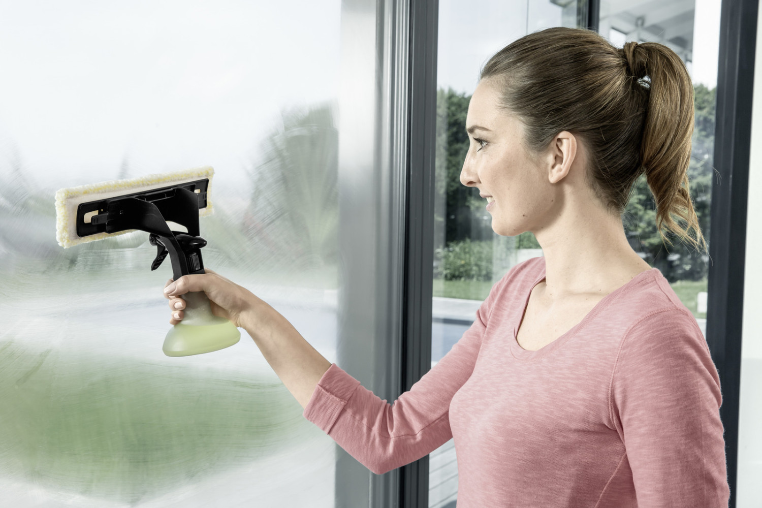 Karcher Салфетка из микрофибры для помещений 2.633-130.0, 2 шт., 70x275x30мм, 85% полиэстер, 15% полиамид, крепление липучка (2.633-130.0)
