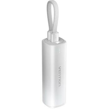 Vention Power Bank FHWM0 5000mAh, 20W, 3-в-1 зарядный кабель, компактный, встроенный ремешок (FHWM0)