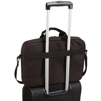 Case Logic Чехол для ноутбука ADVA117 BLACK, 43,9см, полиэстер, плечевой ремень, ручка, передний карман (ADVA117 BLACK)