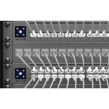 Ubiquiti UACC-Cable-Patch-EL-2M-W, сетевой кабель, 2м, RJ-45, RJ-45, Cat6, 2.5мм, PoE++, прямой разъем, 1 шт. (UACC-Cable-Patch-EL-2M-W)