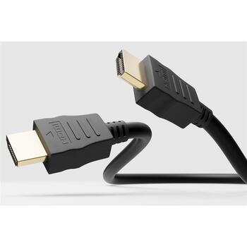 Goobay HDMI кабель с Ethernet, 61149, 0.5 м, поддержка 4K60Hz, двойная защита (61149)
