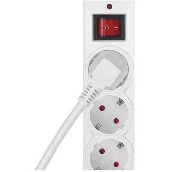 Emos Pārsprieguma aizsargs P54213, 1,5 m, 3x2P+PE, 2300 W, 10 A, bērnu aizsardzība, slēdzis ar apgaismojumu (P54213)