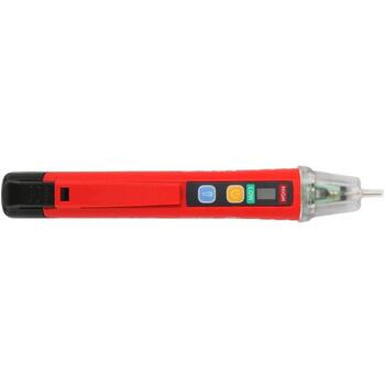 Uni-T UT12D-EU детектор напряжения, 24–1000 V, 90–1000 V, 50/60 Гц, 50 г, автоотключение, светодиодный индикатор, звуковой сигнал (UT12D-EU)