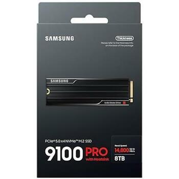 Samsung SSD M.2 MZ-VAP8T0CW 8TB, скорость чтения 14800 MB/s, скорость записи 13400 MB/s, PCIe 5.0, V-NAND TLC, 2200000 IOPS (MZ-VAP8T0CW)