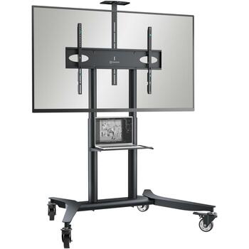 Onkron TV statīvs TS1871-B, 55-90 collu, maksimālā slodze 90 kg, augstuma regulēšana 1085-1590 mm, melns (TS1871-B)