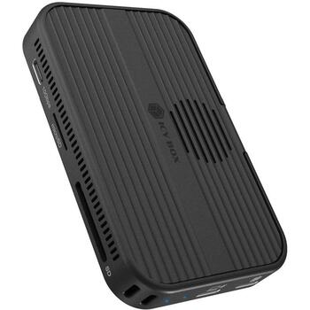 Raidsonic Travel Dock 7-in-1 M.2 SSD IB-DK4071M-CU31, USB-C 3.2 Gen 2, HDMI, dokstacija (IB-DK4071M-CU31)