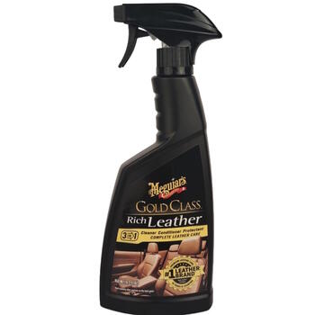 Meguiar's G10916 – Gold Class Rich Leather Spray – аэрозоль для ухода за кожей 450 мл (G10916)