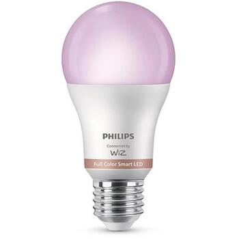 Philips умная светодиодная лампа WFB 100W A60 822-65 RGB 1PF/6 8721103046611, E27, 12.5 Вт, 1521 лм, 220-240 В, 2200-6500 К (8721103046611)