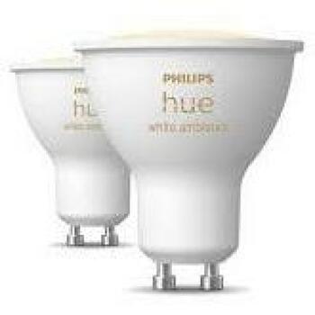 Philips Лампочка GU10 929003666702 220V-240V, 400 Лм, 4.2 Вт, E, Bluetooth/ZigBee, 6500 K, 5 кВтч/1000ч (929003666702)