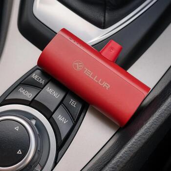 Tellur Power Bank akumulators PD202 TLL158411, 5000mAh, 5V-3A, LED indikators, ātrā uzlāde, Pass-through uzlāde (TLL158411)