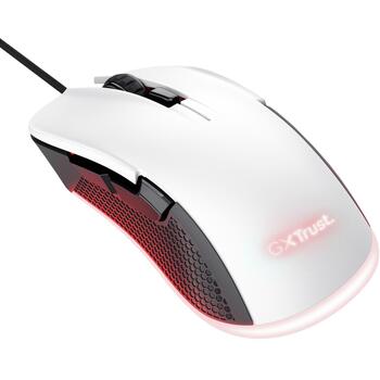 Trust GXT 922 YBAR мышь, 24730, 7200 DPI, 6 кнопок, USB Type-A, RGB подсветка, 2.1m кабель (24730)