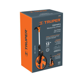 Mērritenis ar bremzi / odometrs, ø30cm, ODM-12 TRUPER (ODM-12)