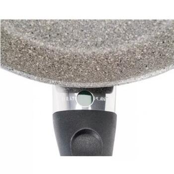 Ballarini Ferrara panna 31000963, Ø24cm, 4.4cm, 0.75kg, 160°C, indukcija/gāze/elektriskā, Thermopoint, 5 slāņu nepiedegošs (31000963)