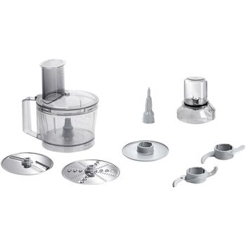 Bosch Кухонный комбайн MCM3401M, 800 Вт, 2 скорости, 2.3 Л, Блендер, Мясорубка, Черный/Нержавеющая сталь (MCM3401M)