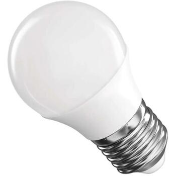 Emos LED лампочка Classic Mini Globe ZQ6E21, 4,2 Вт, 470 лм, теплый белый, E27, 30 000 часов, 150° угол луча (ZQ6E21)