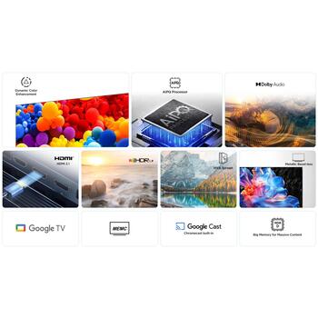 Tcl televizors 55P69K 55